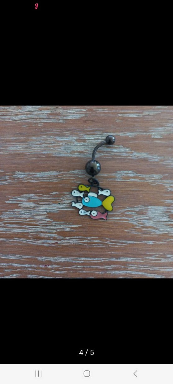 CERRAHİ ÇELİK GÖBEK PİERCİNG - Görsel 3