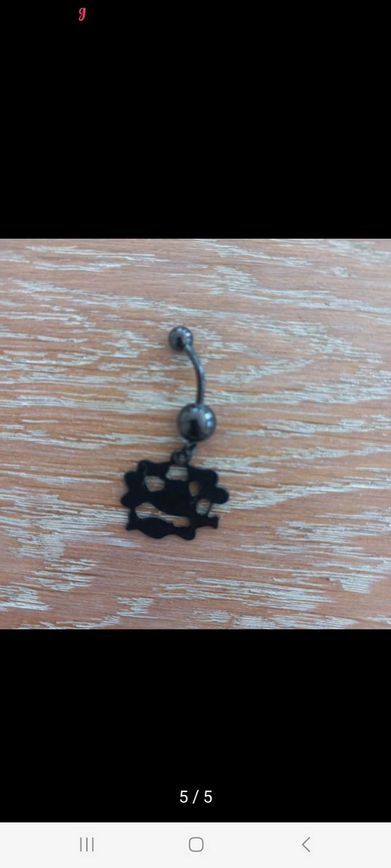 CERRAHİ ÇELİK GÖBEK PİERCİNG - Görsel 4