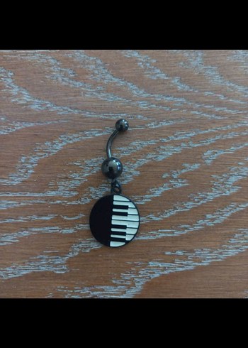 CERRAHİ ÇELİK GÖBEK PİERCİNG - Görsel 3