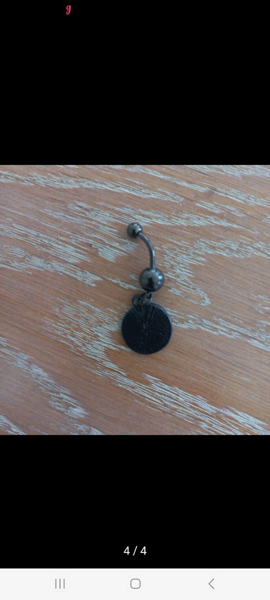 CERRAHİ ÇELİK GÖBEK PİERCİNG - Görsel 4