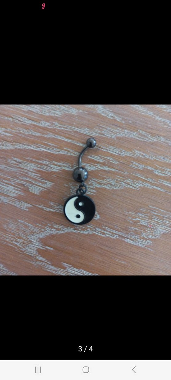 CERRAHİ ÇELİK GÖBEK PİERCİNG - Görsel 3