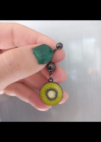 CERRAHİ ÇELİK GÖBEK PİERCİNG - Görsel 4