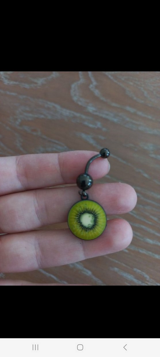 CERRAHİ ÇELİK GÖBEK PİERCİNG - Görsel 2