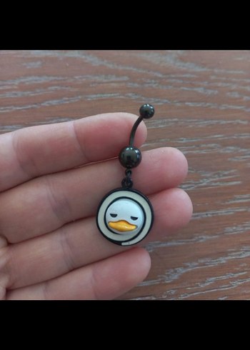 CERRAHİ ÇELİK GÖBEK PİERCİNG - Görsel 2