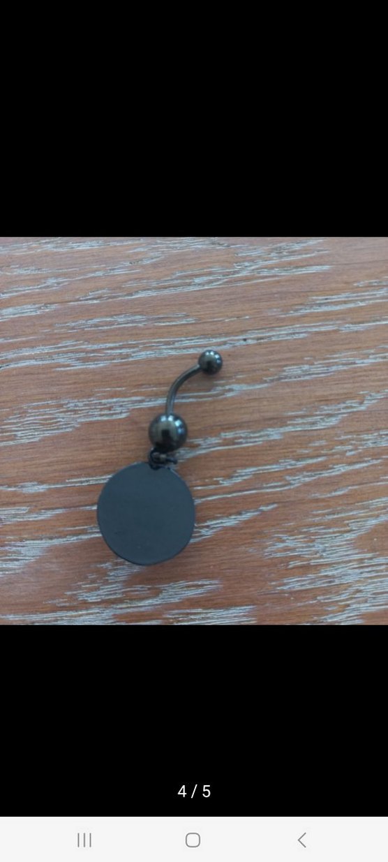 CERRAHİ ÇELİK GÖBEK PİERCİNG - Görsel 4