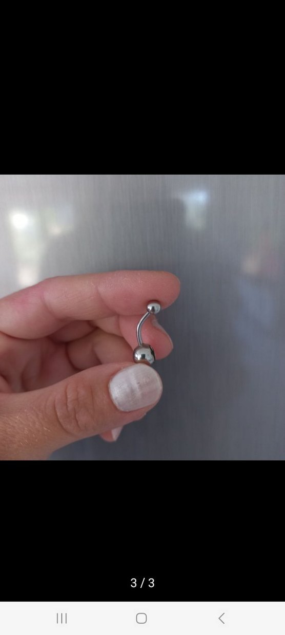 CERRAHİ ÇELIK GOBEK  Piercing - Görsel 2