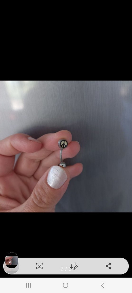 CERRAHİ ÇELIK GOBEK  Piercing - Görsel 3