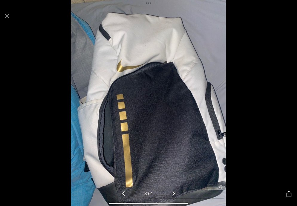 Nike Beyaz Erkek Sırt Çantası - Görsel 2