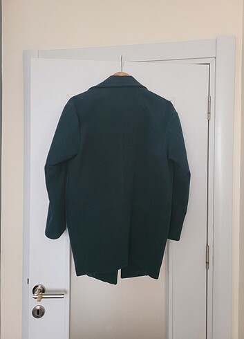 Diğer Kaşe Kaban Oversize Ördek Yeşili