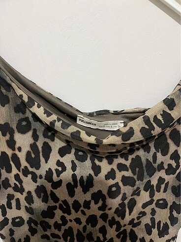 s Beden pull&bear elbise