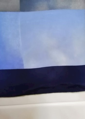 Vintage vakko %100 ipek Kadın Çok Renkli Modern Desenli eşarp - Görsel 5