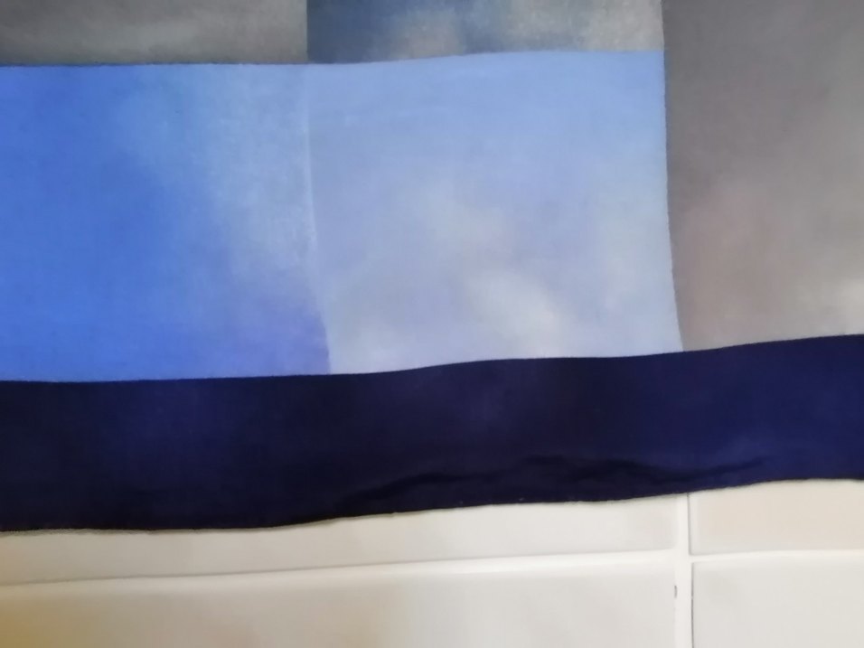 Vintage vakko %100 ipek Kadın Çok Renkli Modern Desenli eşarp - Görsel 5