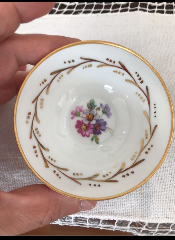 Antika Fransız limoges sunumluk - Görsel 4