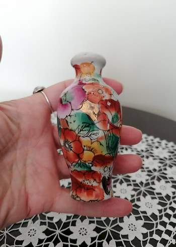 Minyatür el boyama vazo - Görsel 2