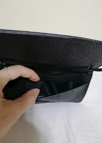 Halkbank Minimalist Siyah kadın Cüzdanı - Görsel 8