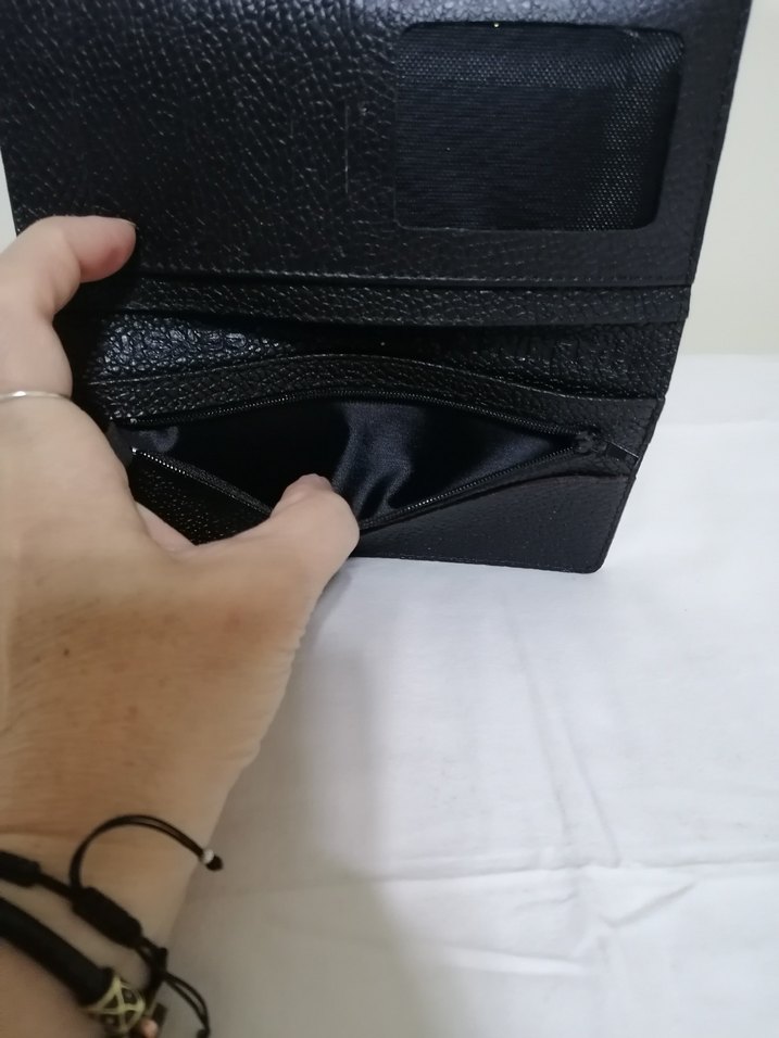 Halkbank Minimalist Siyah kadın Cüzdanı - Görsel 5