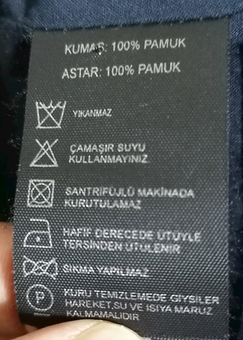 Yargıcı Düğmeli lacivert Midi Kadın Ceket - Görsel 10