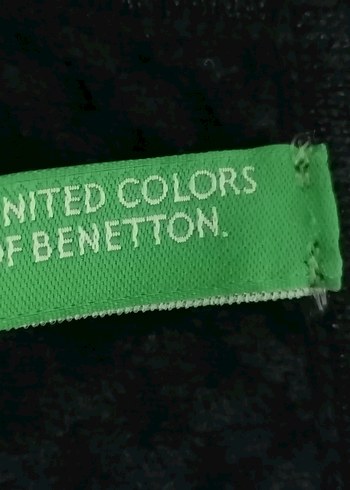 United colors of benetton lacivert kısa kollu Midi penye Elbise - Görsel 5