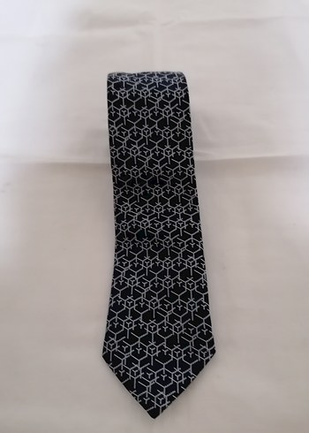 La'Pescara mikrofibrerli Geometrik Desenli Erkek Kravat - Görsel 2