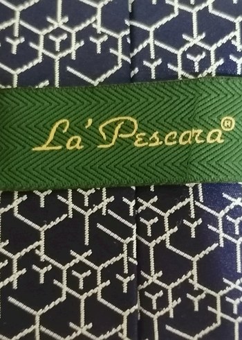 La'Pescara mikrofibrerli Geometrik Desenli Erkek Kravat - Görsel 5