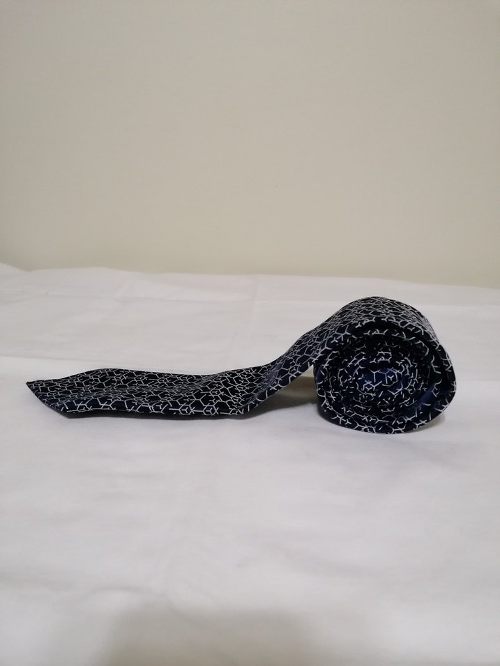 La'Pescara mikrofibrerli Geometrik Desenli Erkek Kravat - Görsel 3