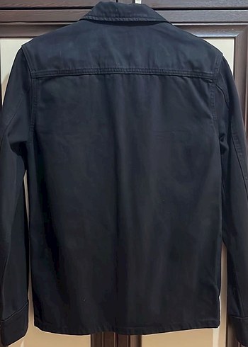 Siyah Denim Fermuarlı Erkek Ceket - Görsel 3