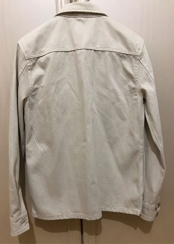 Beyaz Fermuarlı Zara Ceket - Görsel 3