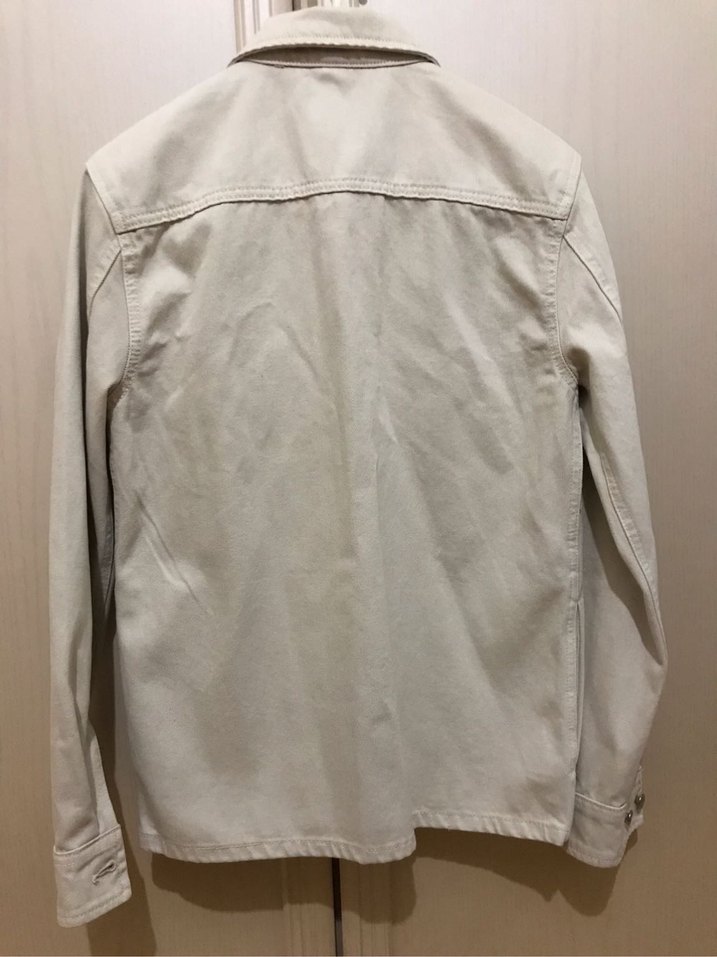 Beyaz Fermuarlı Zara Ceket - Görsel 3