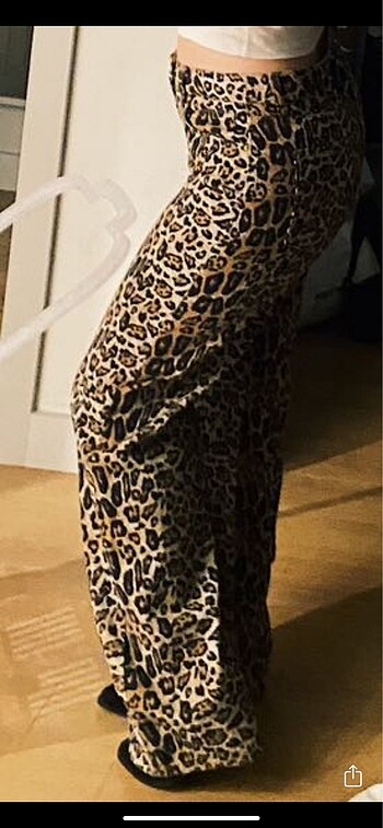 Koton Koton leopar pantolon