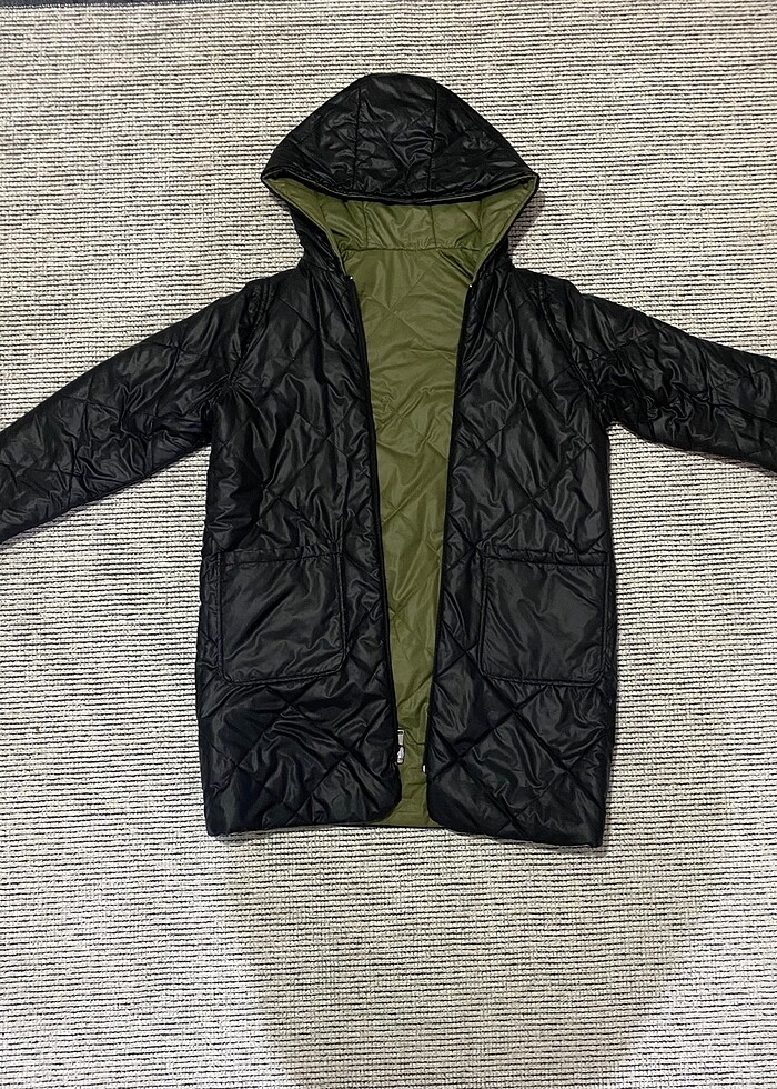 Çift Taraflı Şişme Mont - Görsel 2