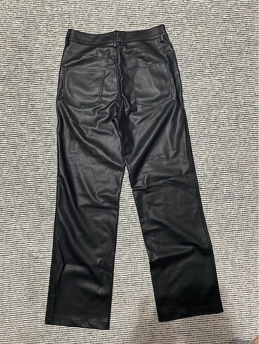 38 Beden ZARA Suni Deri Pantolon