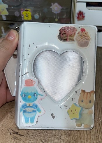 Beyaz Kalp Desenli Binder hasarları belli - Görsel 2