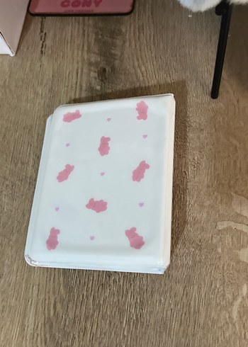 Kalp Şeklinde Pencereli Ayıcık Desenli Albüm