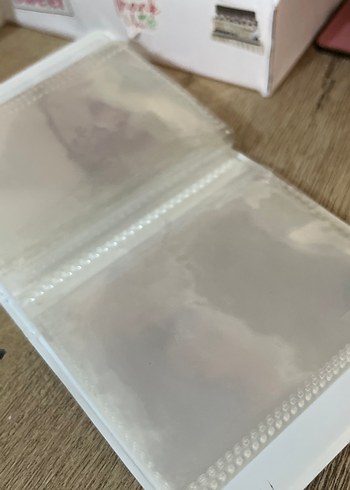 Beden Renk Kalp Şeklinde Pencereli Ayıcık Desenli Albüm