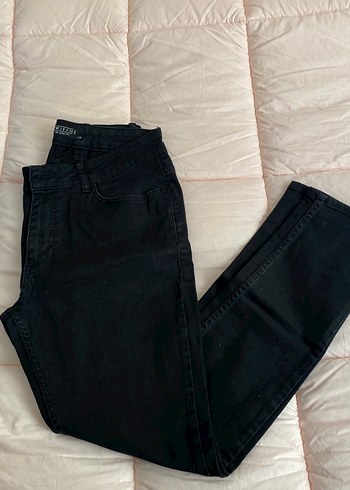 Siyah erkek Kot Pantolon - Görsel 2