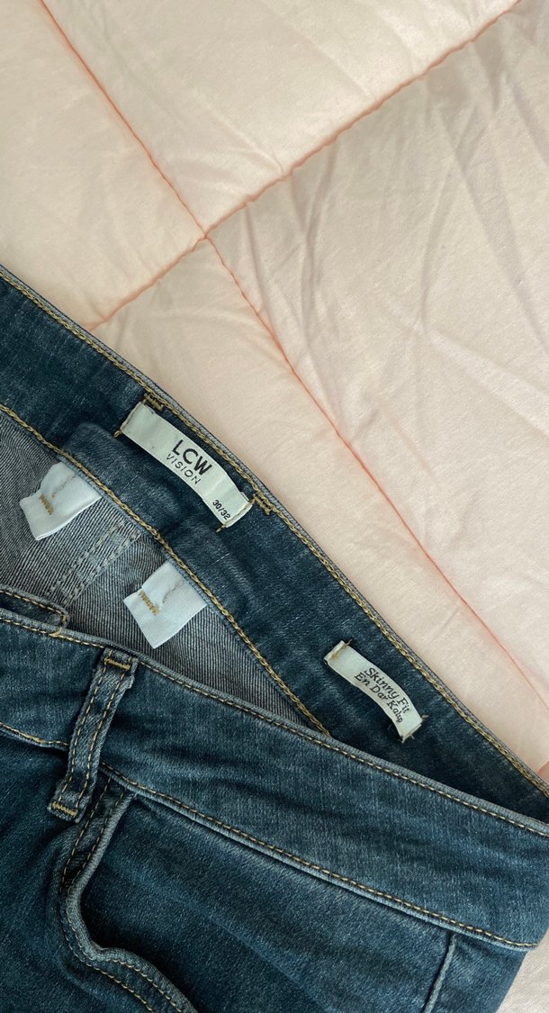 Lacivert erkek Denim Pantolon - Görsel 2