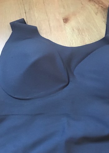 s Beden mavi Renk Koyu Mavi Midi Spor Sütyen