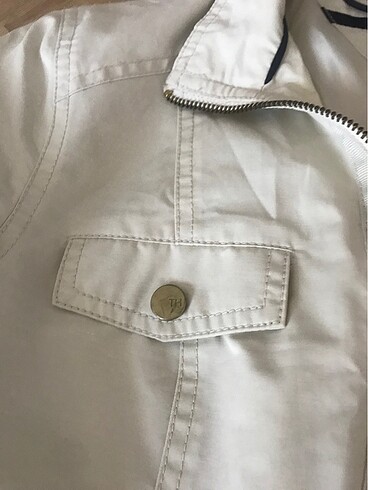 xs Beden camel Renk Orijinal tommy highflier trençkot