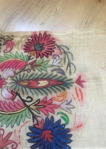 Diğer Nakışlı Bohem Çok Renkli Kilim 60/34