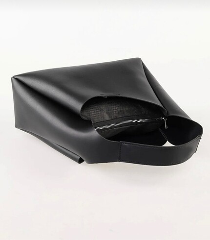 Yavrulu siyah baget çanta - Görsel 5