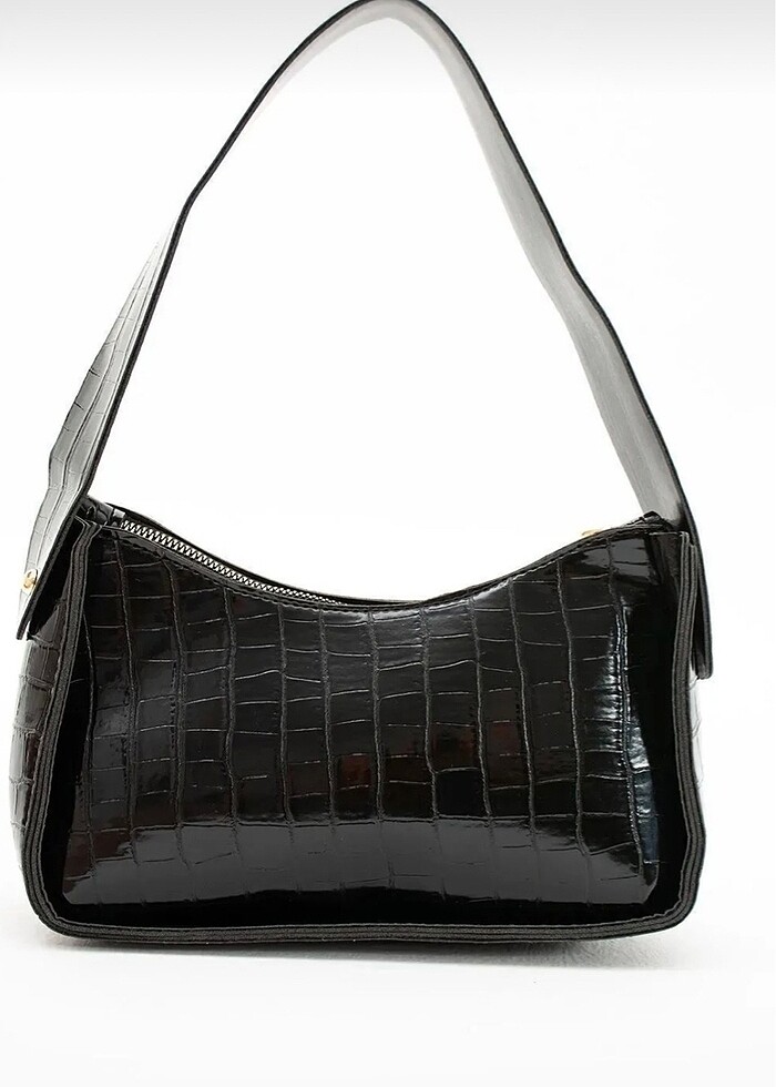 Croco desenli el ve omuz çantası - Görsel 2