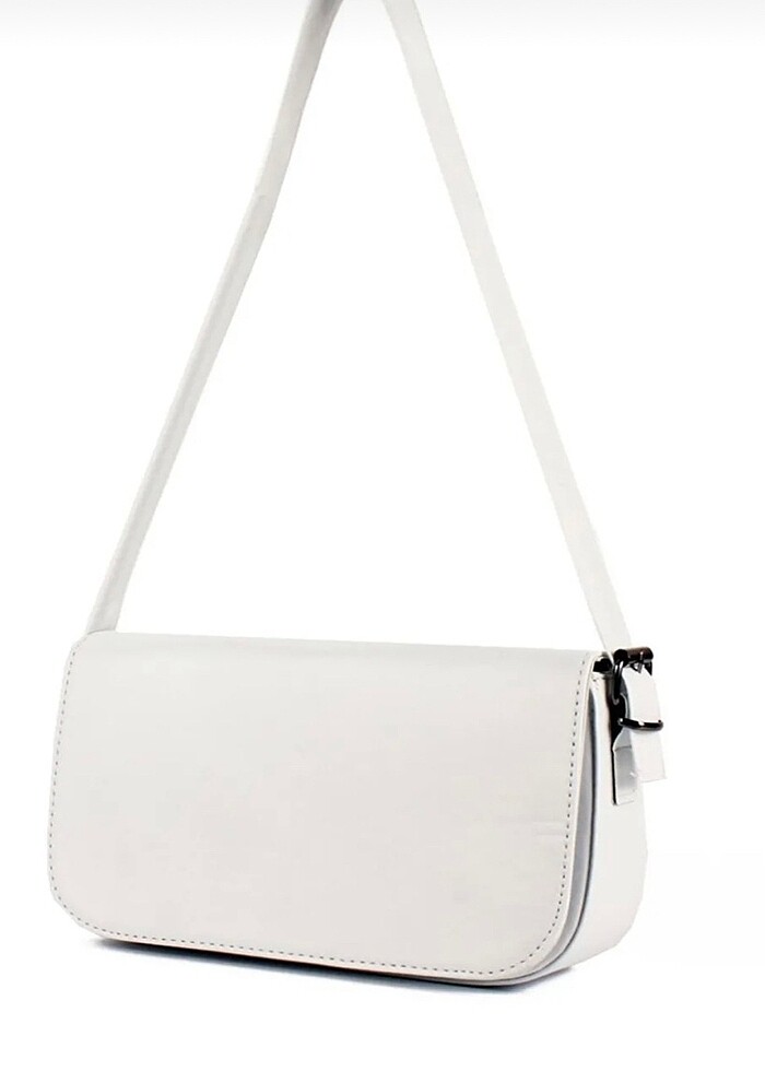 Kapaklı baget çanta - Görsel 2