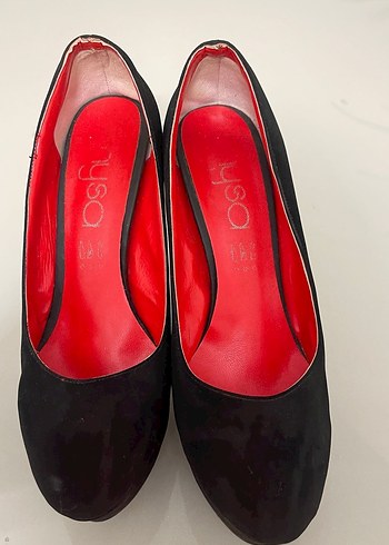 Kadın Siyah Rugan Stiletto Topuklu Ayakkabı - Görsel 3