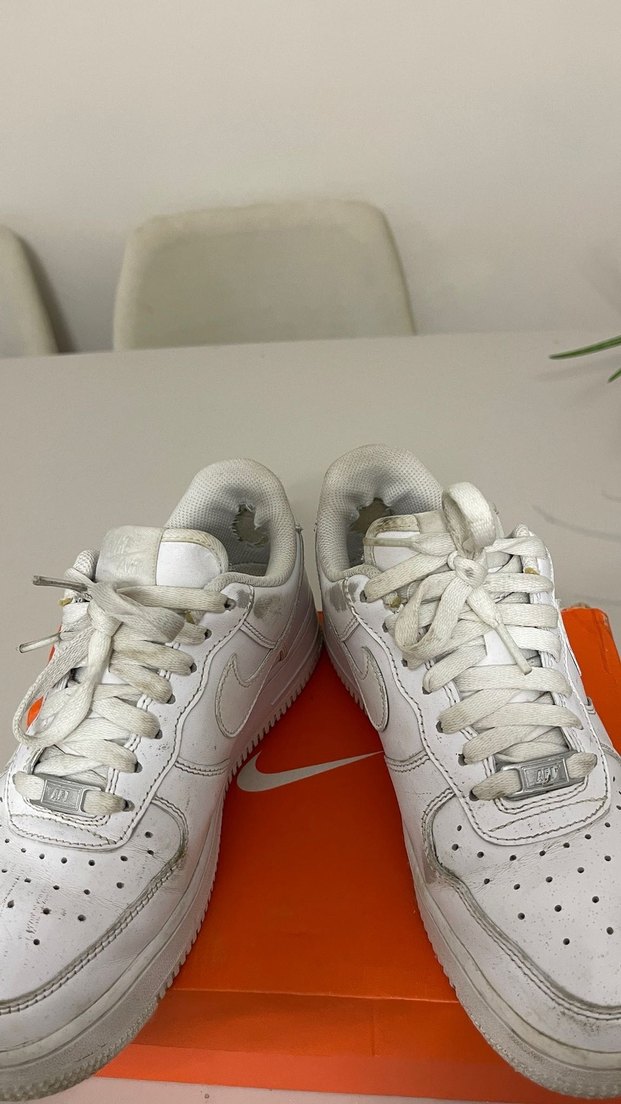 Beyaz Kadın Platform Spor Ayakkabı - Görsel 3