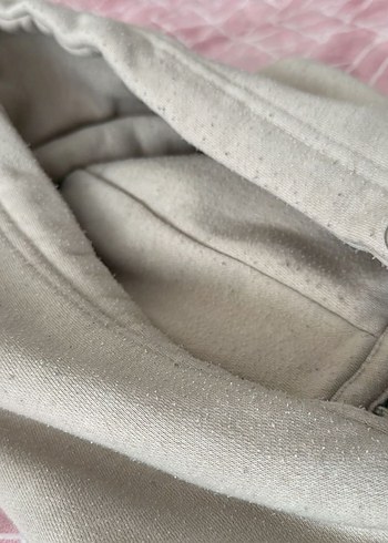 Bej Kapüşonlu Erkek Street Wear Ceket - Görsel 3