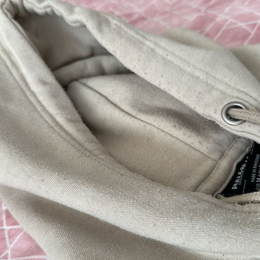 Bej Kapüşonlu Erkek Street Wear Ceket - Görsel 3