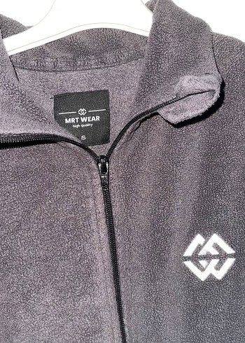 Gri Fermuarlı Erkek Polar Sweatshirt - Görsel 2