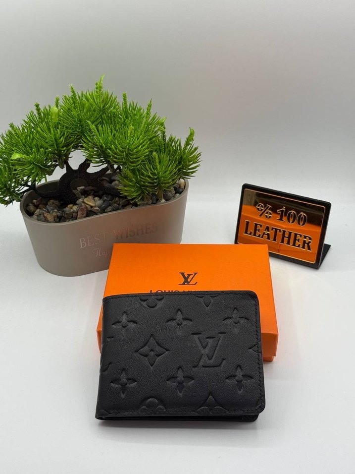 Kahverengi Baskılı Erkek Cüzdanı - Görsel 2