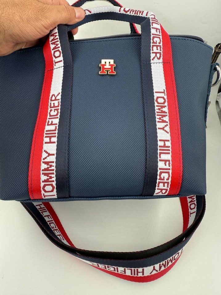 Mavi Denim Fermuarlı Kadın El Çantası - Görsel 4