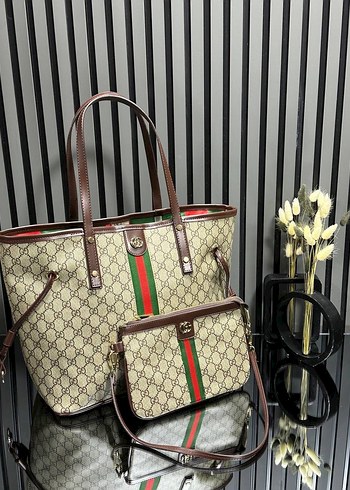 Kahverengi Deri Klasik Kadın Çantası - Görsel 6